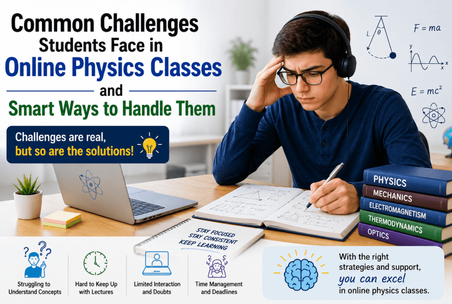 Common Challenges Students Face in Online Physics Classes and Smart Ways to Handle Them